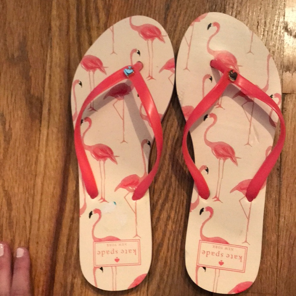 kate spade size 8 never worn flip flops
